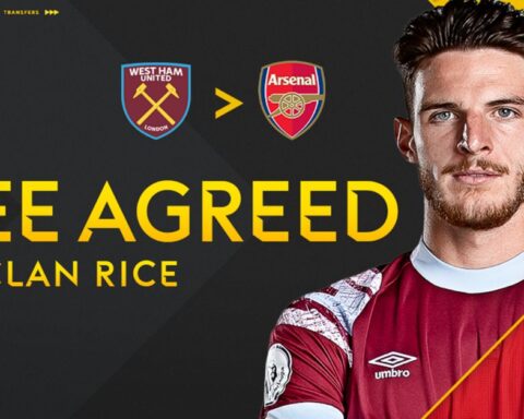 West Ham Have Finally Accepted To Arsenal's £105 Million Bid For Declan Rice