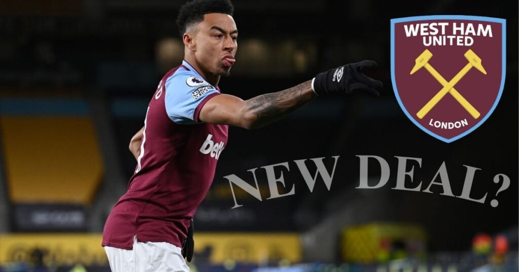 West Ham's Update On Moyes' Decision To Re-Sign Jesse Lingard